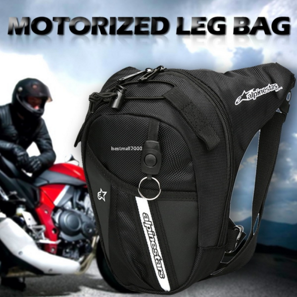 Motorcycle Drop Leg Waist Hip Bag pack Alpinestars TechParts